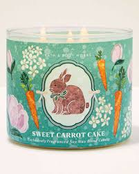 Vela 3 Pavios Sweet Carrot Cake - Bath and Body Works