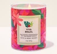 Vela de 1 Pavio Viva Brazil - Bath and Body Works