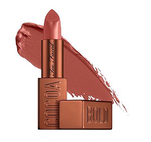 Batom Cocoa Bold Lipstick Too Faced - Cor: Chocolate Chip