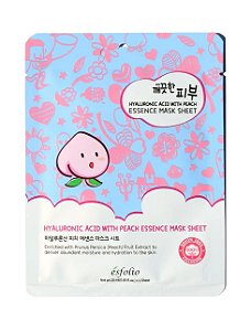 Esfolio | Máscara Facial de Ácido Hialurônico com Essência de Pêssego - UNIDADE