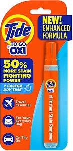 Tide Removedor de manchas líquido para roupas, caneta Tide To Go