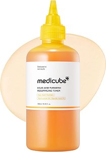 Medicube Tônico suavizante de açafrão ácido kójico para rosto e corpo