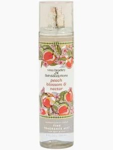 Peach Blossom & Nectar Fine Fragrance Mist 236ml Vera Bradley- Bath and Body Works