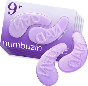 Numbuzin No.9 Patches para os olhos | NAD + colagens sob os olhos - 5 Pares