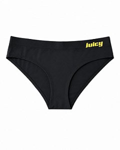 Calcinha Juicy Couture Sem costura Preta - Tam:GG