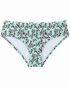 Calcinha Juicy Couture sem costura Borboletas - Tam:P
