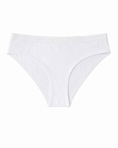 Calcinha Juicy Couture com costura Algodão Branca - Tam: GG