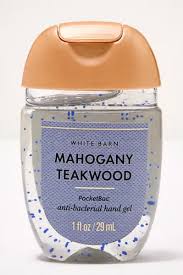 Alcool Gel Mahogany Teakwood - Bath and Body Works