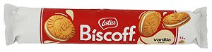 Biscoitos Recheados Lotus Biscoff, Creme de Baunilha, 15 biscoitos (150 g)