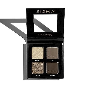 Sigma Beauty Tiramisu Eyeshadow Quad – Paleta de Sombras 4 Cores (4g)