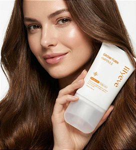 Lilyeve, Ampola Capilar, Anti Queda, Crescimento, com Aplicador Escova, Sérum Coreano com Exossomos, 100ml.