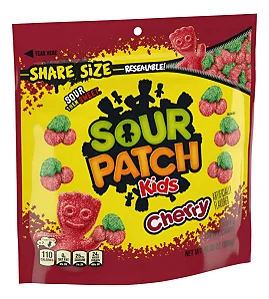 Bala Sour Patch Sabor Cereja 308g