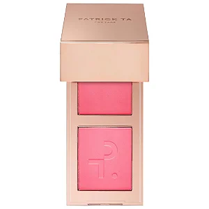 Duo de Blush Patrick Ta Double-Take Crème & Powder Blush Duo | Cor: She's That Girl
