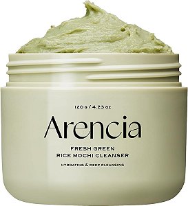 ARENCIA Sabonete Facial e Esfoliante Diário com Pó de Arroz, Água de Arroz e Chá Verde (120 g)