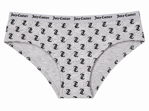 Calcinha Algodão com Costura Juicy Rosa Cinza JC - Tam:GG