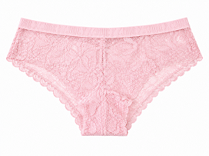 Calcinha de Renda Juicy Couture Rosa Claro- Tam:M