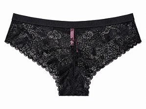 Calcinha de Renda Juicy Couture Preta- Tam:P