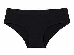 Calcinha Algodão com Costura Juicy Couture Preta - Tam:G