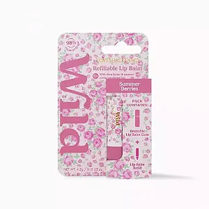 LoveShackFancy x Wild Rose Heart Lip Starter Rose Pink - Summer Berries Lip Balms