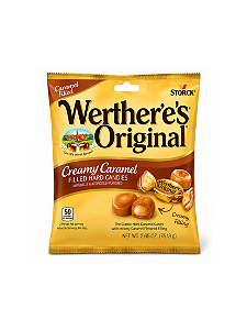 Bala Werther's Original com Recheio de Caramelo Cremoso - 75,13g