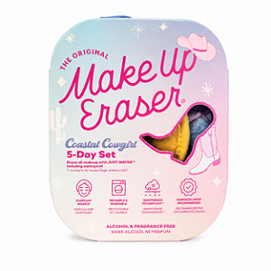 The Makeup Eraser Removedor de Maquiagem Original Kit de 5 Dias Coastal Cowgirl