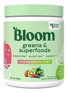 Bloom Super Greens & Foods Morango Kiwi 302g