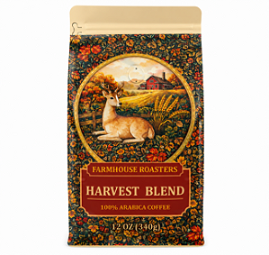 Café Farmhouse Roasters Harvest Blend Maple Pecan – 100% Arábica | 340g