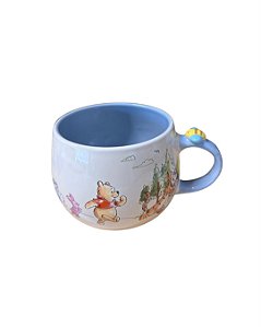 Caneca de Cerâmica Americana Ursinho Pooh