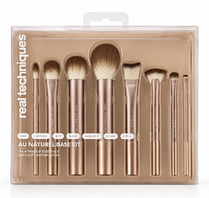 Kit de Pincéis Real Techniques Au Naturale – 9 Peças