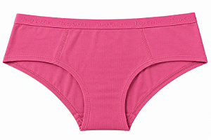 Calcinha Algodão com Costura Juicy Couture Rosa - Tam:GG