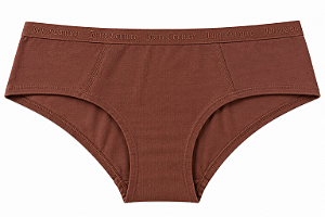 Calcinha Algodão com Costura Juicy Couture Marrom - Tam:G