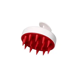 Escova Massageadora de Couro Cabeludo MOEV Scalp Brush com Cerdas de Silicone