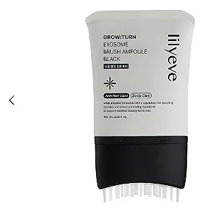 Ampola Capilar lilyeve Grow:Turn Exosome Brush Ampoule Black para Couro Cabeludo 100ml
