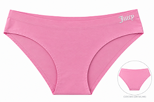 Calcinha Feminina Juicy Couture Sem Costura Rosa – Tam:G