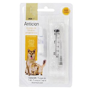 Anticion 1ml com Seringa (cães e gatos) UCB