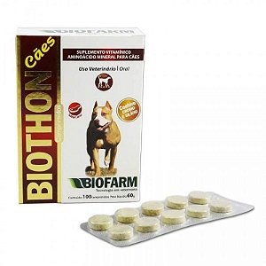 Biothon Cães Cartela com 10 comprimidos