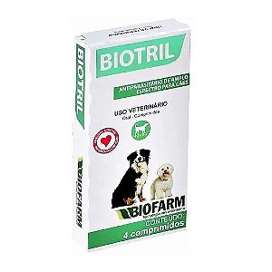 Biotril 4 comprimidos