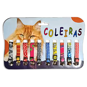 Coleira Elástica com Guizo para Gatos