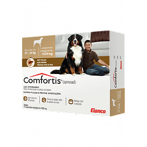 Comfortis 1620mg 27,0 a 54,0kg Marrom