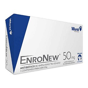 Enronew 50 mg Cartucho com 10 Comprimidos