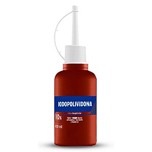 Iodopolividona Tópico 100 mL