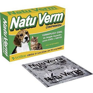 Natu Verm 04 Comprimidos