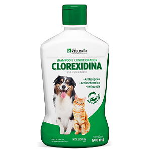 Shampoo e Condicionador Clorexidina 500 mL
