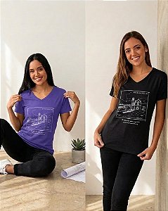 Camiseta Basílica de São Francisco de Assis - Ícones Arquitetônicos