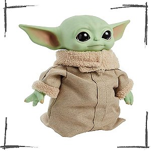 Pelúcia Baby Yoda - Grogu 30 Cm - Stars Wars