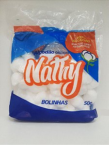 ALGODAO HIDROFILO NATHY BOLINHAS 50GR