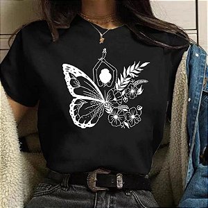 Camiseta feminina estampada