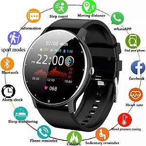 relógio inteligente smartwatch para homens e mulheres