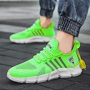Tênis masculino alta performance, leve, flexível e confortável perfeito para qualquer tipo de ocasião,