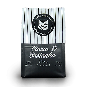 Café Cacau e Castanhas 250g - Café Moscardini